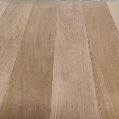 China Contemporary Multilayer Engineered Floor Panels White Oak Flooring Unfinished Parquet for sale