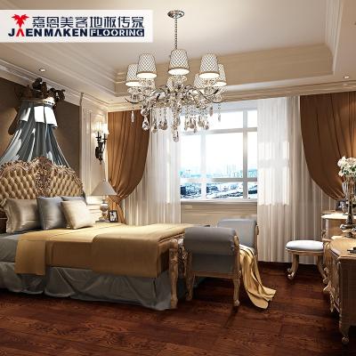 China Modern Jaenmaken Engineered Red Oak Top Grade Parquet 152 Width for sale