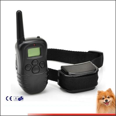 China Promotion 300 Meters LCD Remote Control Dog Training Collar Bark Stop Collar for sale