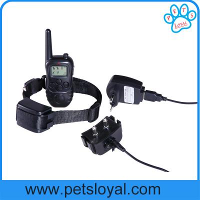 China Remote Dog Training Collar 300 Meters LCD Bark Stop Collar China Factory for sale