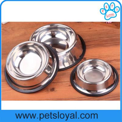 China Wholesale low price metal dog bowls stainless steel pet Dog bowl China Factory for sale