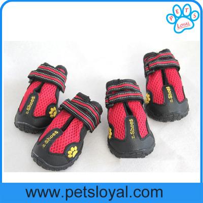 China Breathable Pet Mesh Shoes for Waterproof Dog Boots Reflective Velcro China Factory for sale