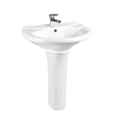 China Sanitary easy clean export pedestal washbasin standard cheap price pay attention to sink pedestal washbasin stand for sale