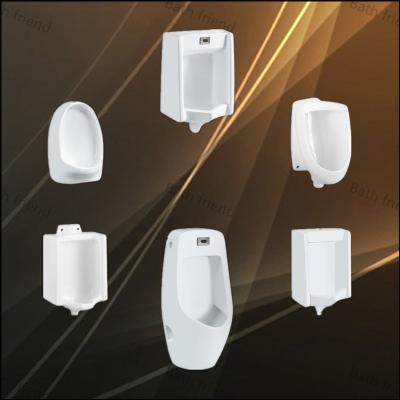 China Wholesale Easy Clean Sanitary Ware Wall Mounted Urinal Bathroom Automatic Sensor Toilets for Boys Floor Standing Urinal Urinals for sale