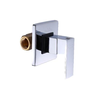 China Sri Lanka Traditional Wall Mounted Square Brass Manual Stop Concealed Valve for sale