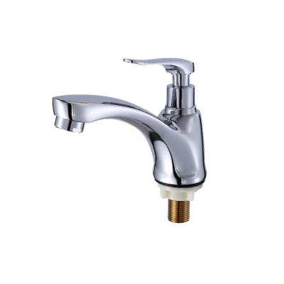 China Metered Faucets Head Work Platform Casting Sri Lanka Drain Bibcock Faucet Single Lever Pin for sale