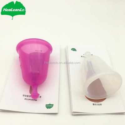 China Health Product for Lady Menstrual Healeanlo Medical Grade Silicone Lady Menstrual Cups Price Comparison nz for sale