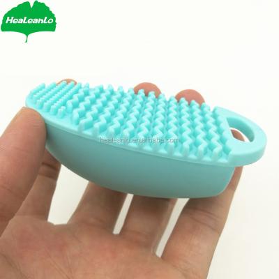 China HeaLeanLo Smudge Brush New Product Silicone Makeup Brush Cleaner Makeup Brush Cleaning Protective Glove for sale