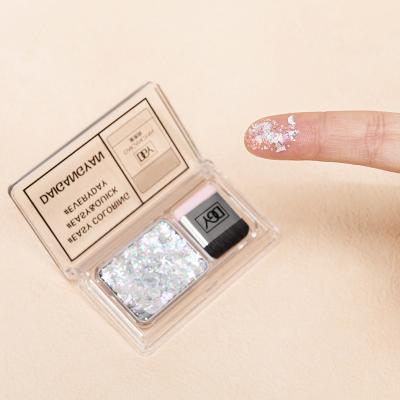 China Waterproof High Quality Single-color Make Up Palettes Eyeshadow Private Label for sale