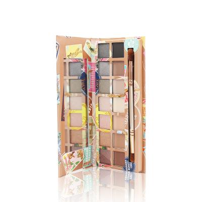 China Waterproof Personalized Makeup Vegan Private Label Eyeshadow Palette Box for sale