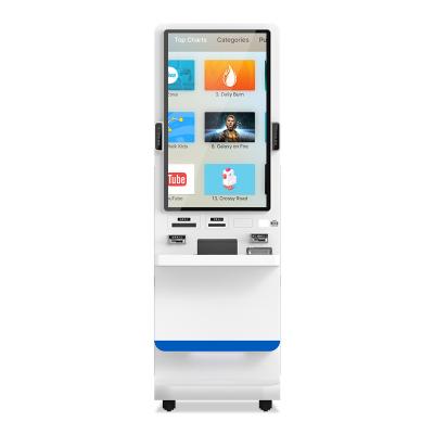 China SDK Usingwin ST-A320 POS Solution Self Service Machine Range Customized PCB Floor Touch Screen for sale