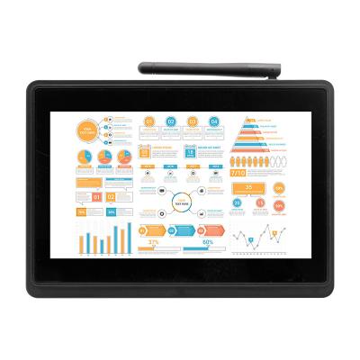 China 18.5 Inch Portable Aluminum Capacitive Touch Screen Monitor LED Industrial Panel For Business for sale