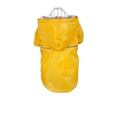 China Viable manufacturer wholesales luxury reflective raincoat beautiful dog summer clothes dog clothes for sale