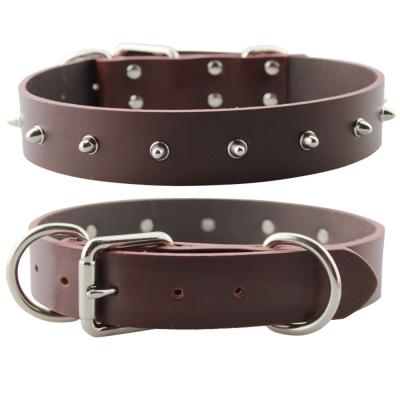 China Factory Customized Comfortable Adjustable Padded Luxury Leather Dog Collar Padded Dog Collar Neoprene for sale