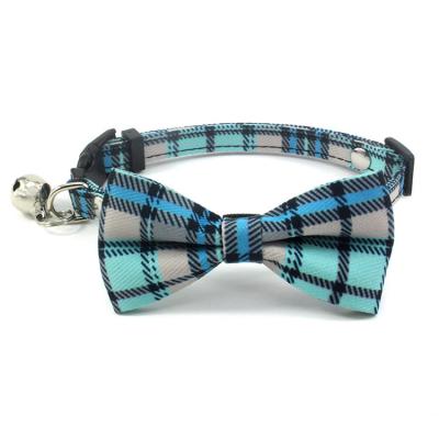 China Amazon 2022 fast version pet accessories best selling pet products printing bow cat and dog collar for sale