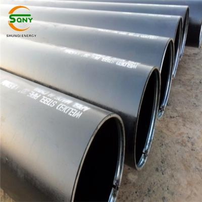 China Construction Manufacturer Erw Welded Steel Pipe Iron Tube Black Gi Galvanized Steel Pipe For Construction for sale