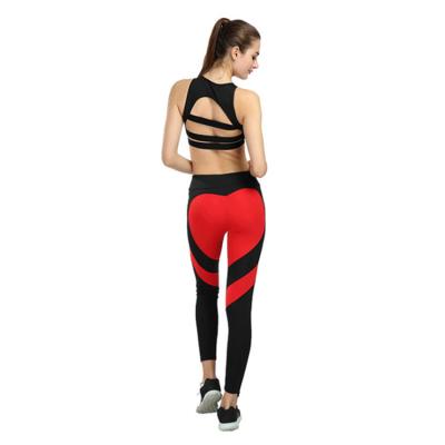 China Breathable Women's Compression Sport Leggings Women Gym Fitness Slim Leggings Sport High Waist Fitness Yoga Pants for sale