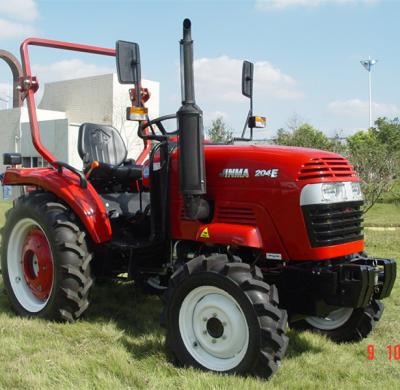 China 20hp agricultural 4wd wheel tractor jinma JM204E eec/epa certified diesel farm tractor for sale