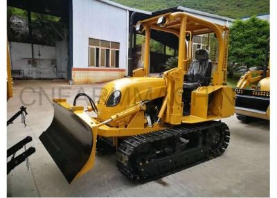 China New Streamlined 35hp Mini Bulldozer Manual Clutch Compact Dozer with Six-Way Blade for sale