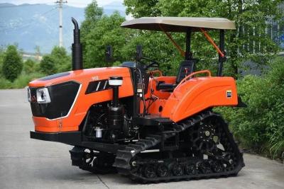 China Flexible Turning 90 hp Agricultural Crawler Tractor with High Working Efficiency for sale