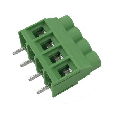 China PA66 XINKE Nylon PCB Screw Terminal Block XK635-6.35MM Pitch 2way 3way 4way For Power Distribution Can Be Spliced ​​300V 30A for sale