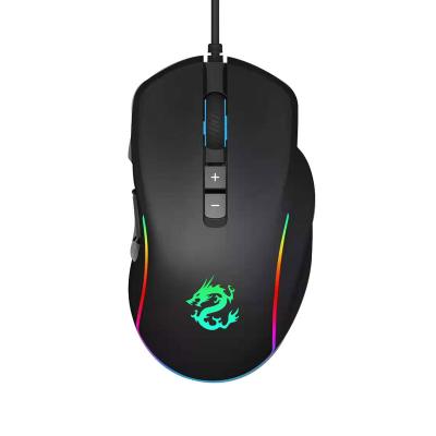 China Programmable Gaming Mouse OEM Custom Logo USB Wired Ergonomic Best Quality RGB Optical Mouse Wholesale Gamer for sale