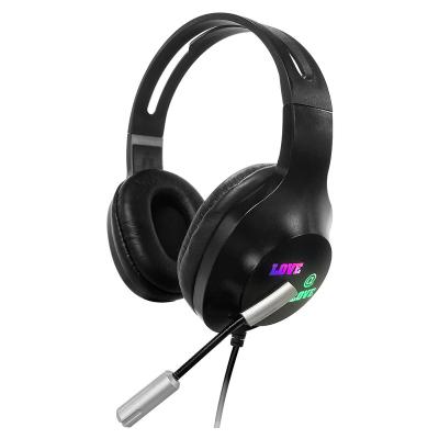 China Large Headband Wired Professional Gaming Headset Stereo Gaming Earphone With MIC for sale