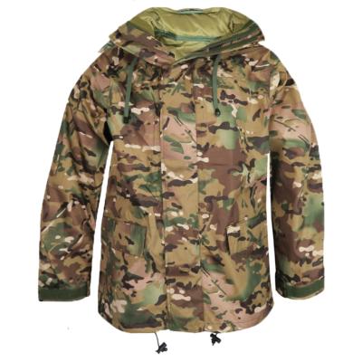 China Custom Design Anti-static Waterproof Breathable Warm Men's Camouflage Army Camouflage Winter Military Jacket for sale