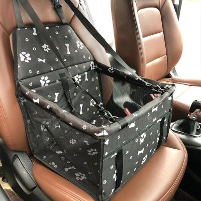 China Viable Wholesale Manufacturer Large Black Waterproof Foldable Dog Car Seat Cover Washable Seat Cover for sale