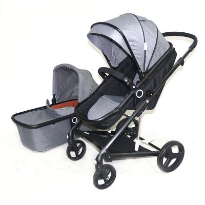 China Eco-friendly foldable multifunctional trio passeggino gemellare 3 in 1 baby stroller for sale