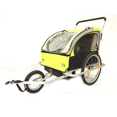 China EN15918/TUV/GS Approval Durable 2-in-1 Bicycle Baby Stroller Bicycle Baby Trailer for sale