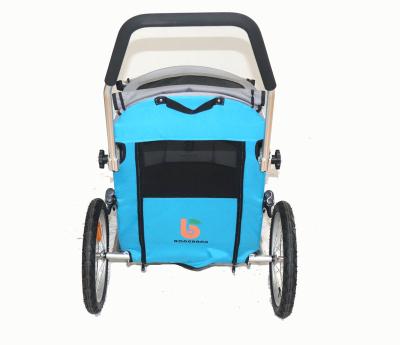 China 2020 New Product Lightweight Folding 2 In 1 Function Rabbit Stroller For Bike Pet for sale