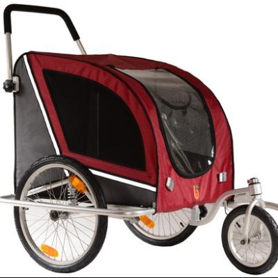 China Sustainable Pet Stroller & Pet Trailer 2-in-1 Function for sale