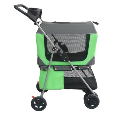 China Viable Bike Pet Carrier / Pet / Dog Bike Bicycle Trailer Stroller Walker for sale