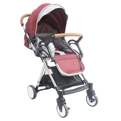 China Foldable Frame Good Quality Baby Stroller Baby Buggy Low Price Hot Selling Cheap Lightweight Baby Pram for sale