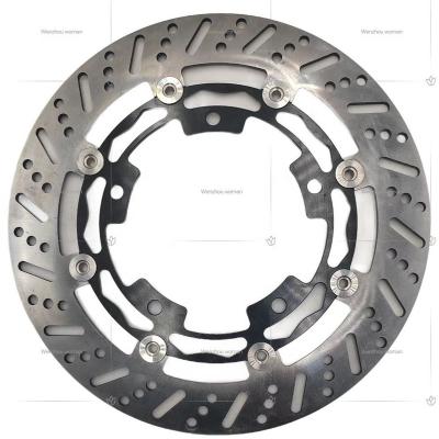 China 410/2cr13 Stainless Steel Motorcycle Brake Disc 300mm Motorcycle Modify Float Brake Disc Motorbike Brake Disc For for sale