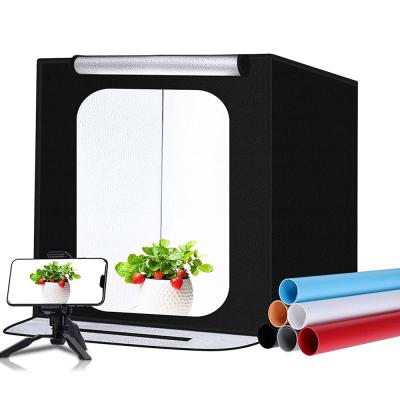 China New Arrival 60cm Nylon Cloth Photography Studio Light Box Portable Photo Light Box for sale