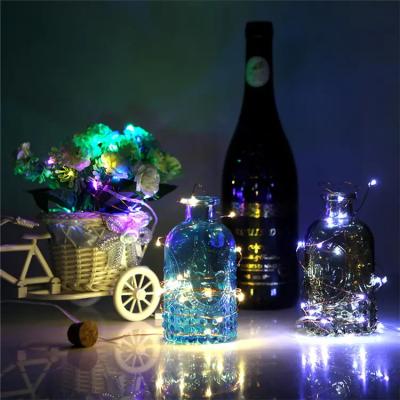 China String Light Decorative Christmas 1m Battery Operated Colorful 10 LED Mini Fairy String Lights Waterproof Led Cooper Wire for sale