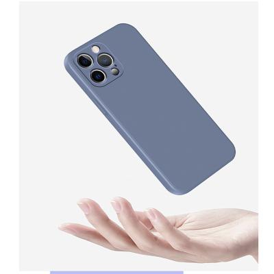 China Low Price Matte Soft Tpu Silicone Shockproof Cell Phone Cover Frosted Soft Rubber Case For Iphone 12 13 pro max for sale