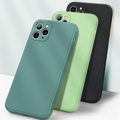 China Original Shockproof Silicone Phone Case For Iphone 13 12 11 Pro Se Max 6 6S 7 8 X Xs Max Xr 5 Plus Phone Cover Case for sale