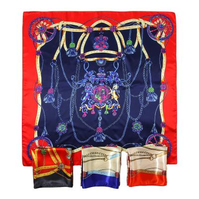 China Polyester Pattern Customized Beautiful Spring Scarf For Women Autumn Women Scarf for sale