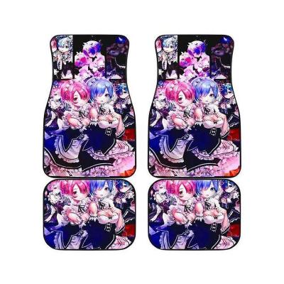 China Newest Design Product Good Quality Popular Manufacturer Car Foot Pad Cartoon Car Floor Mat for sale