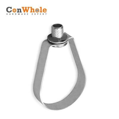 China Durable Pre-galvanized Steel Swivel Loop Pipe Hanger Widely Used For Indoor And Outdoor Applications for sale