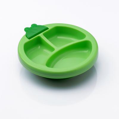 China Wholesale BPA Free Mother and Baby Supplies Sucker Bowl Suitable for Complementary Bowl Children's High Temperature Baby Food Tableware for sale