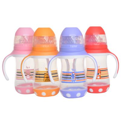 China PP Quality Guaranteed 100% Eco-friendly Baby Fun Water Bottle Silicone Feeding Water Bottles For Baby for sale