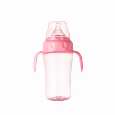 China New Baby Eco-friendly BPA Free 3 In 1 Lovely 150ml/210ml/330ml/Baby Cartoon Baby Sippy Cup Training Bottle With Straw for sale