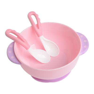 China PP Most Popular Baby Tableware Silicone Kids Baby Tableware Heat Resistant Silicon for sale