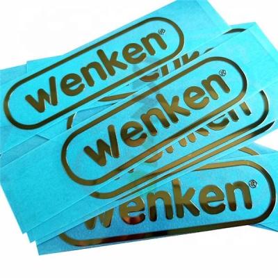 China Electroforming 3d Brand Logo Waterproof Metal Transfer Label Plated Nickel Sticker for sale