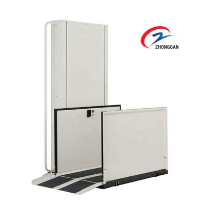 China Safety Easy Operation Mini Lift Platform Wheelchair Lift Indoor Vertical Accessible Hydraulic Home Price for sale