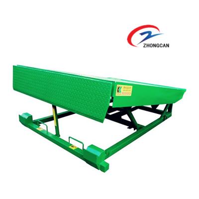 China Easy Operation Safety Convenience 8 Ton Forklift Loading Ramp Stationary Electric Hydraulic Dock Leveler For Sale for sale